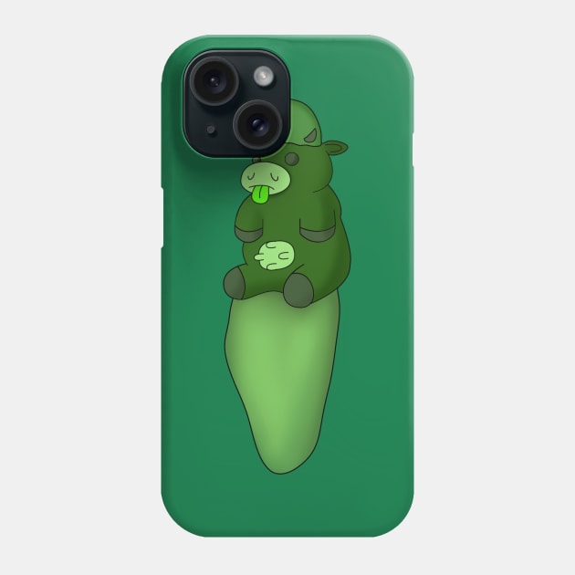 Picante Pal (Jalapeño) - CowLick! Phone Case by Atomic Lunchbox