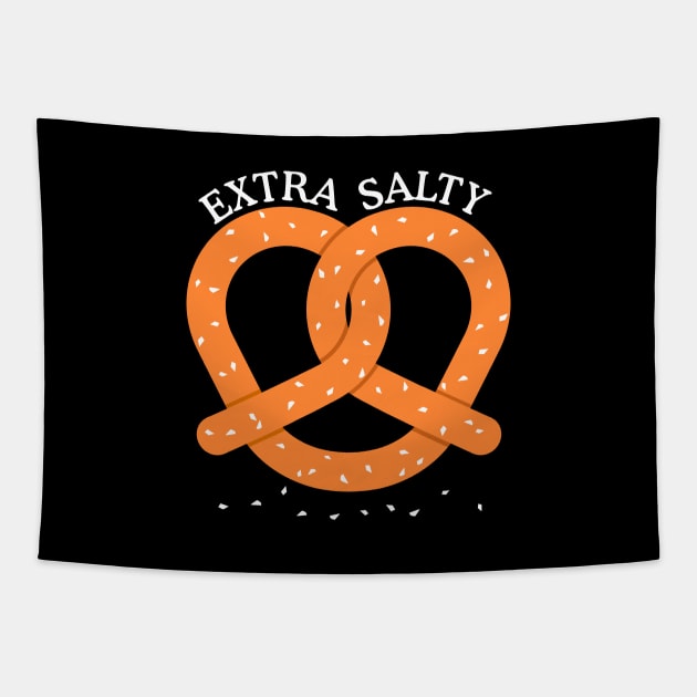 Extra Salty Pretzel Tapestry by stuffbyjlim