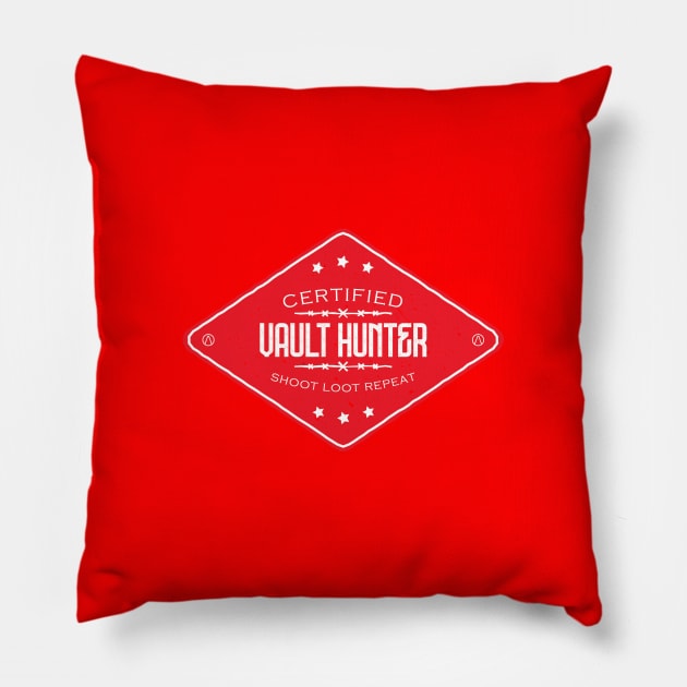 Certified Vault Hunter Pillow by BadBox