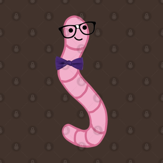worm (nerd) by mystudiocreate