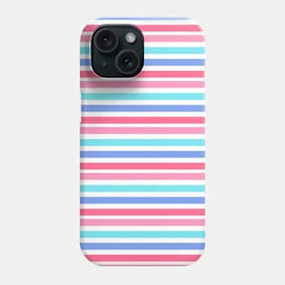 Pnk Blue Lines Back To School Pattern Phone Case