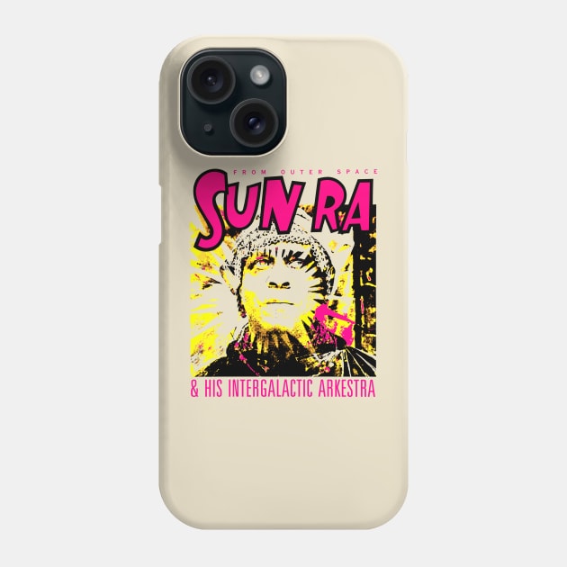 Sun Ra Phone Case by HAPPY TRIP PRESS