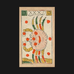 Minchiate (Tarot) Playing Card - Cancer T-Shirt