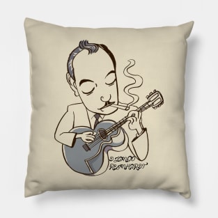 django reinhardt art visual Pillow