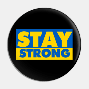 Stay Strong Ukraine Pin