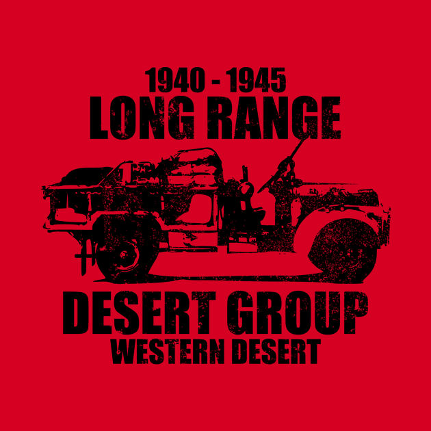 Long Range Desert Group (distressed) by Firemission45