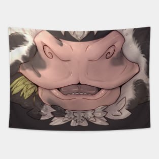 Classic Holstein Cow Mask Tapestry