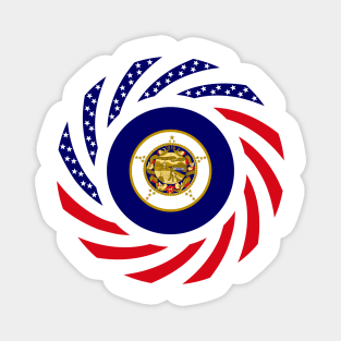 Minnesota Murican Patriot Flag Series Magnet