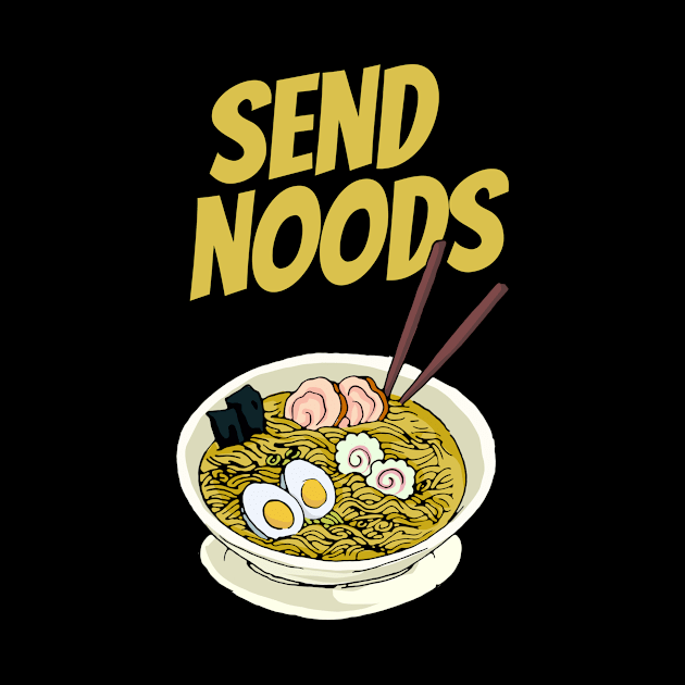 Send Noods Funny Noodles Gift by CatRobot