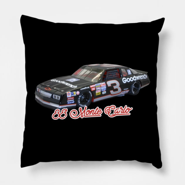 CHEVROLET MONTE CARLO T-SHIRT Pillow by Cult Classics