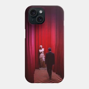 Coop in the Black Lodge Phone Case