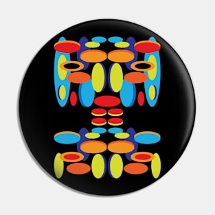 Abstract face Pin