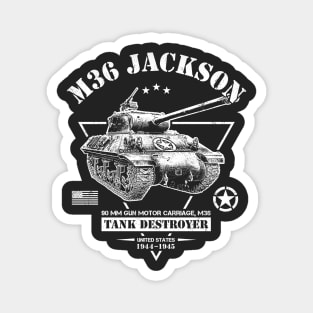 M36 Jackson Tank Destroyer Magnet