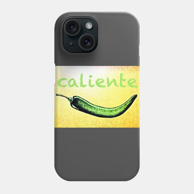 Caliente Pepper Phone Case by MosaicTs1