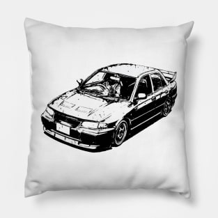 Kyoichi Sudo's Mitsubishi Lancer Evolution [ Initial D ] Pillow