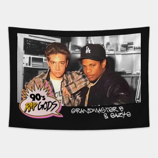 Grandmaster B and E ● 90s Rap Hip Hop + Married with Children Tapestry