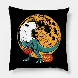 Trex Halloween Pillow