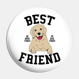 Best Friend Gift Dog Lover Pin