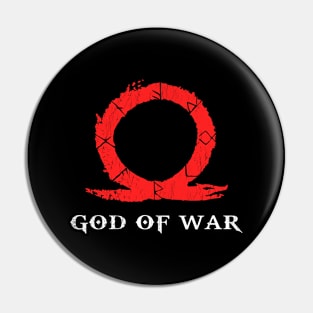 God of War  Logo Pin