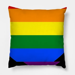 Rainbow Stripes Gay Pride Parade Gear Tank Top Pillow