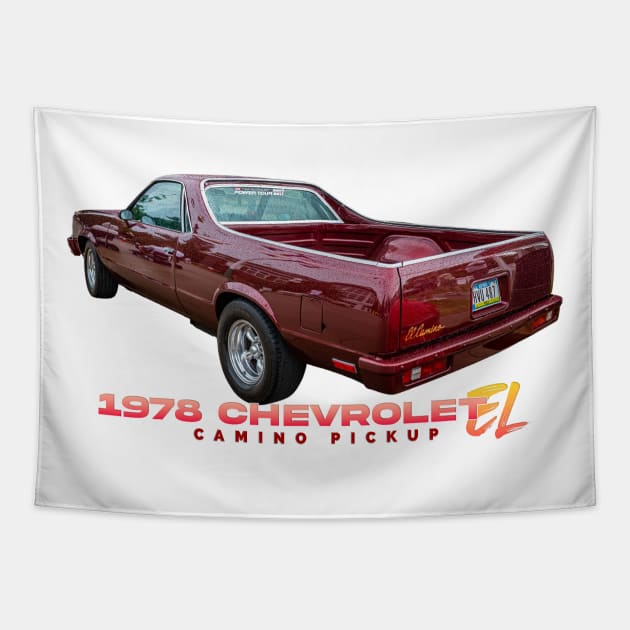 1978 Chevrolet El Camino Pickup Tapestry by Gestalt Imagery