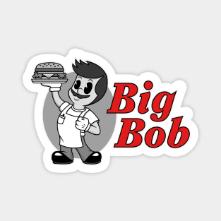 Big Bob's (Black & White) Magnet