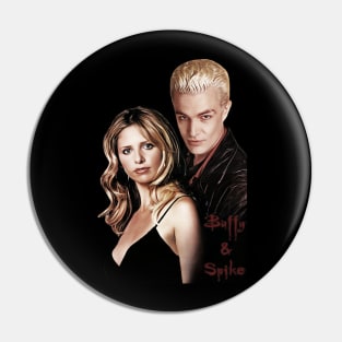 Buffy & Spike Pin