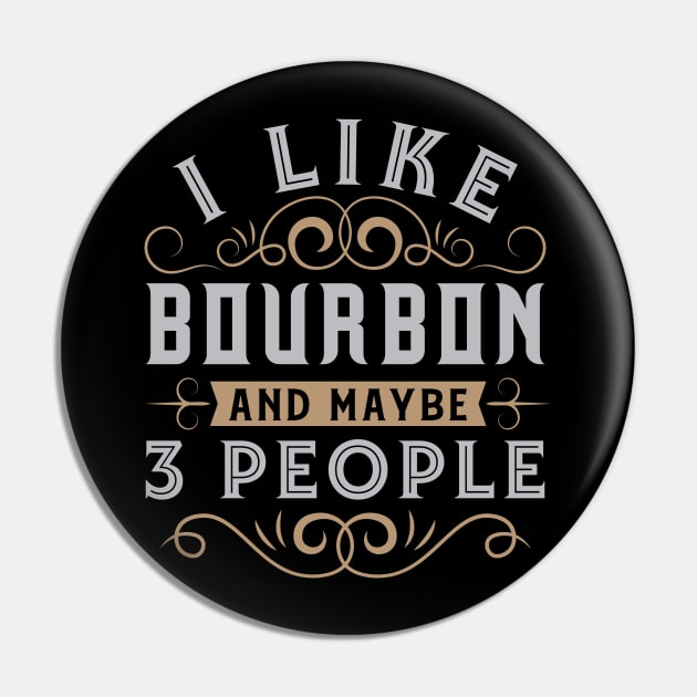 Whiskey Bourbon Whisky Scotch Blended Gift Pin by Tee__Dot