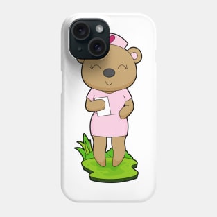 Bear Nurse Note Phone Case