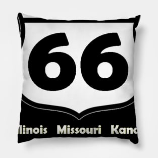 Route 66 Pillow