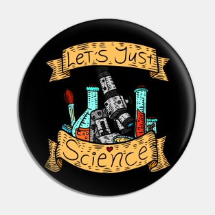 let's just science. vintage lab research art. Pin