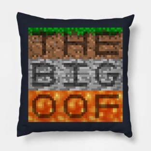 The Big OOF - Minecraft Style Pillow