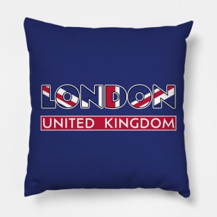 London United Kingdom Pillow