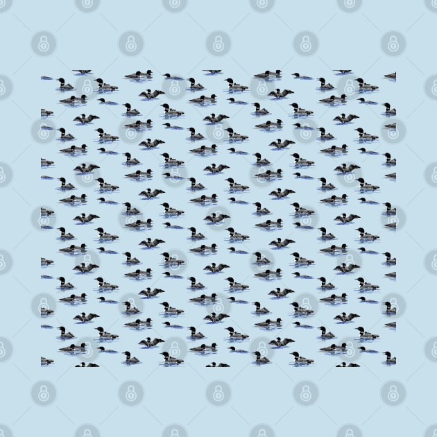 Loon Fabric by Zodiart