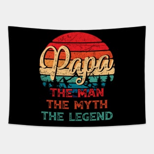 I Am The Papa The Man The Myth And The Legend Father Gift Tapestry