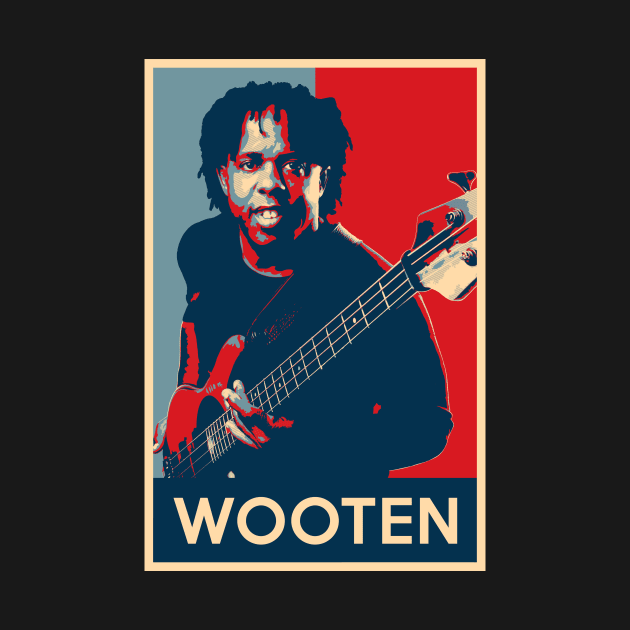 Victor Wooten - Hope Poster - Greats of Jazz Music History by Quentin1984