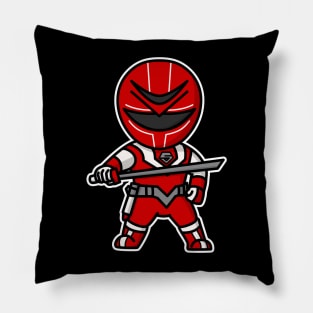 Red Mask Hikari Sentai Maskman Super Sentai Chibi Kawaii Pillow