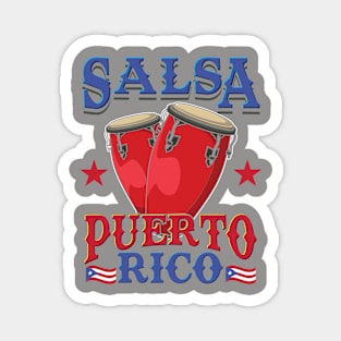 Salsa Puerto Rico Magnet