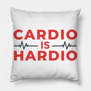 Cardio Is Hardio Pillow