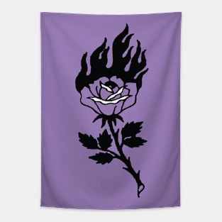 Purple Rose Tapestry