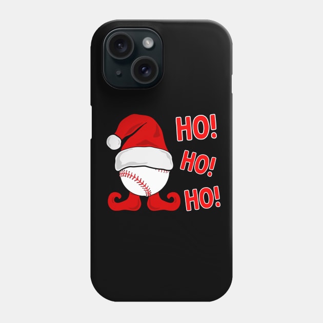 Baseball Christmas Phone Case by footballomatic