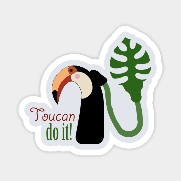 Cochlear Implant - Toucan do it! Design Magnet by First.Bip