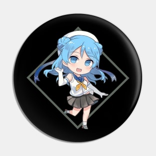 Chibi Character Of Kantai Collection Pin