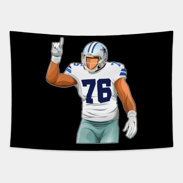 Greg Hardy Tapestry by 40yards