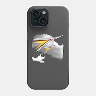 nice super flying plane art design. Phone Case