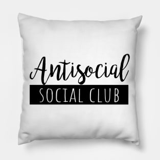 Antisocial Social Club Pillow