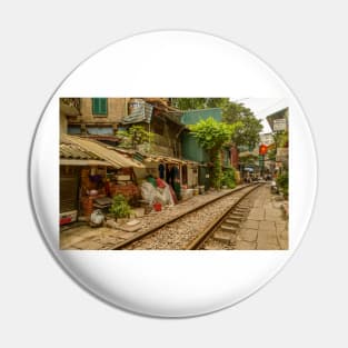 Train Street Pin