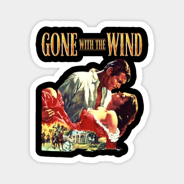Gone with the Wind V3 Magnet by Hoang Bich