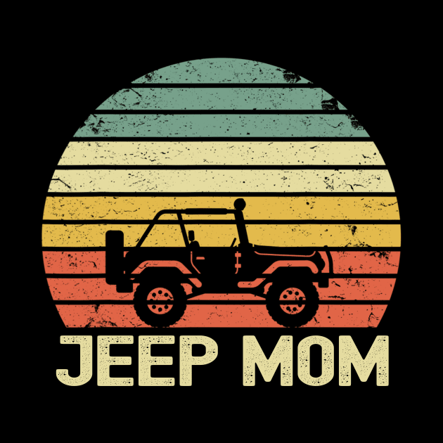 Jeep Mom Vintage Jeep by Oska Like