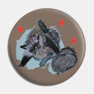 Alfredo-Cat persian cat Pin